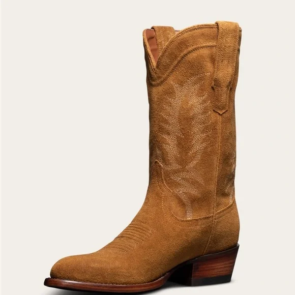 Tecovas The Josie Sienna Suede Women’s Cowboy Boots Size 7B - Picture 14 of 15